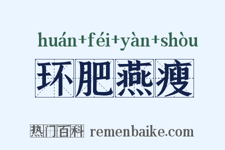 环肥燕瘦是什么意思的图片